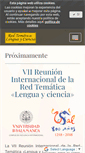 Mobile Screenshot of lenguayciencia.net